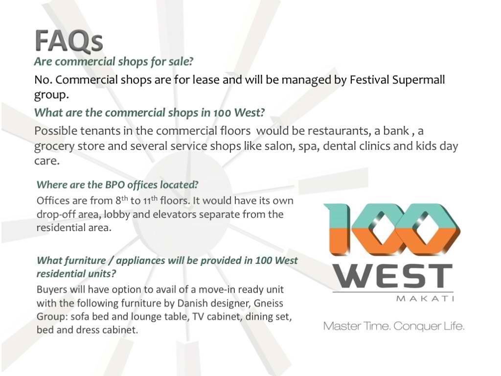 100 West Makati by FILINVEST