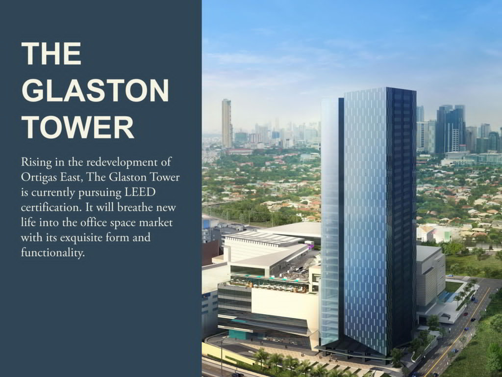 THE GLASTON TOWER BY ORTIGAS AND CO